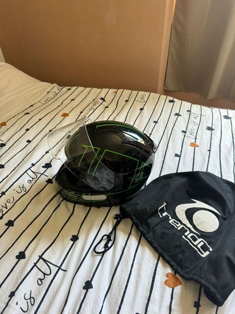 Casque intgral double visire trendy 19 t-602 spider peint 50 Tignieu-Jameyzieu (38)