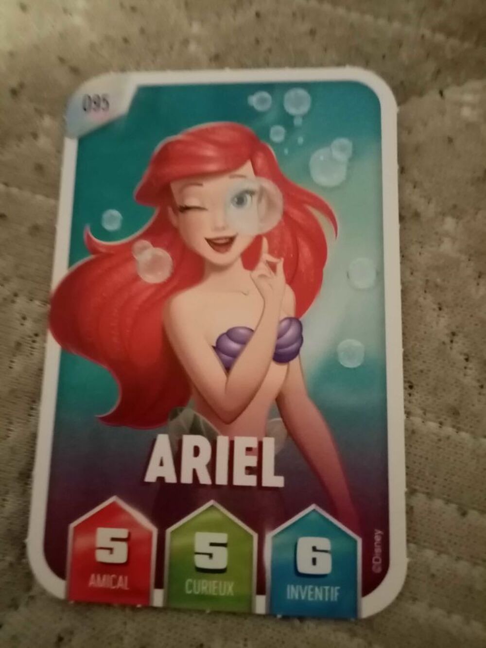 Carte disney avec num&eacute;ro Jeux / jouets