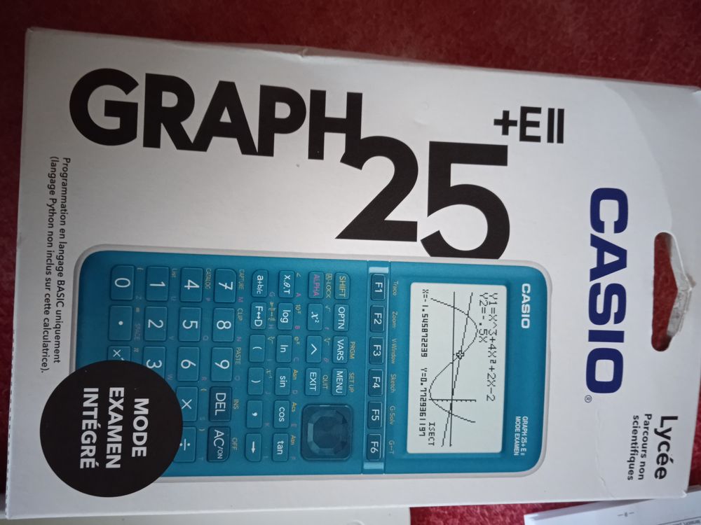 une calculatrice casio graphique 