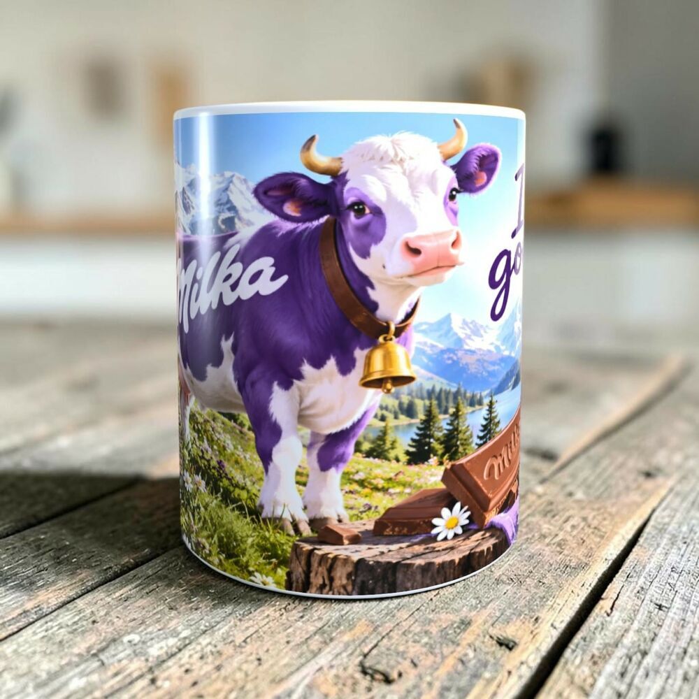 Mug gourmandise, Instant gourmand, cadeau, gift, Milka Décoration