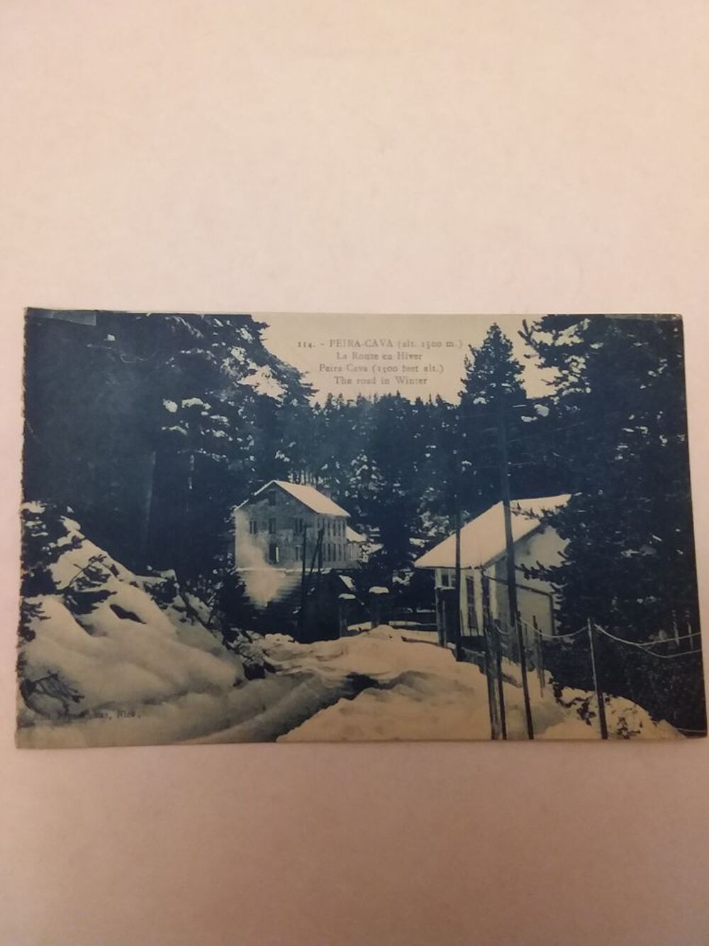 Carte postale ancienne D&eacute;partement 06 