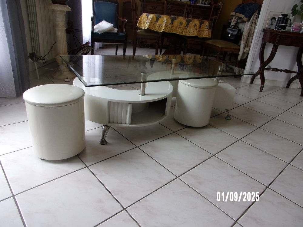 Table Basse plateau verre Meubles