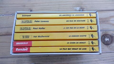 Coffret de 6 livres policiers 0 Roquefort-les-Pins (06)