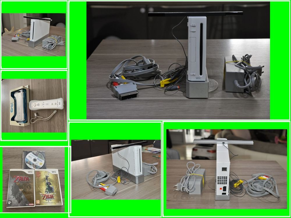 Console de jeu Nintendo Wii blanche Consoles et jeux vidos