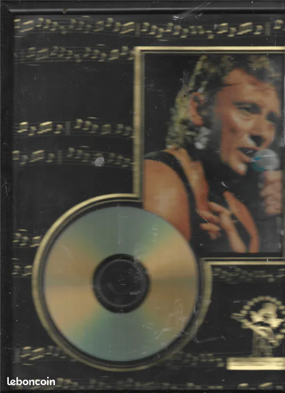 cadre johnny hallyday Décoration
