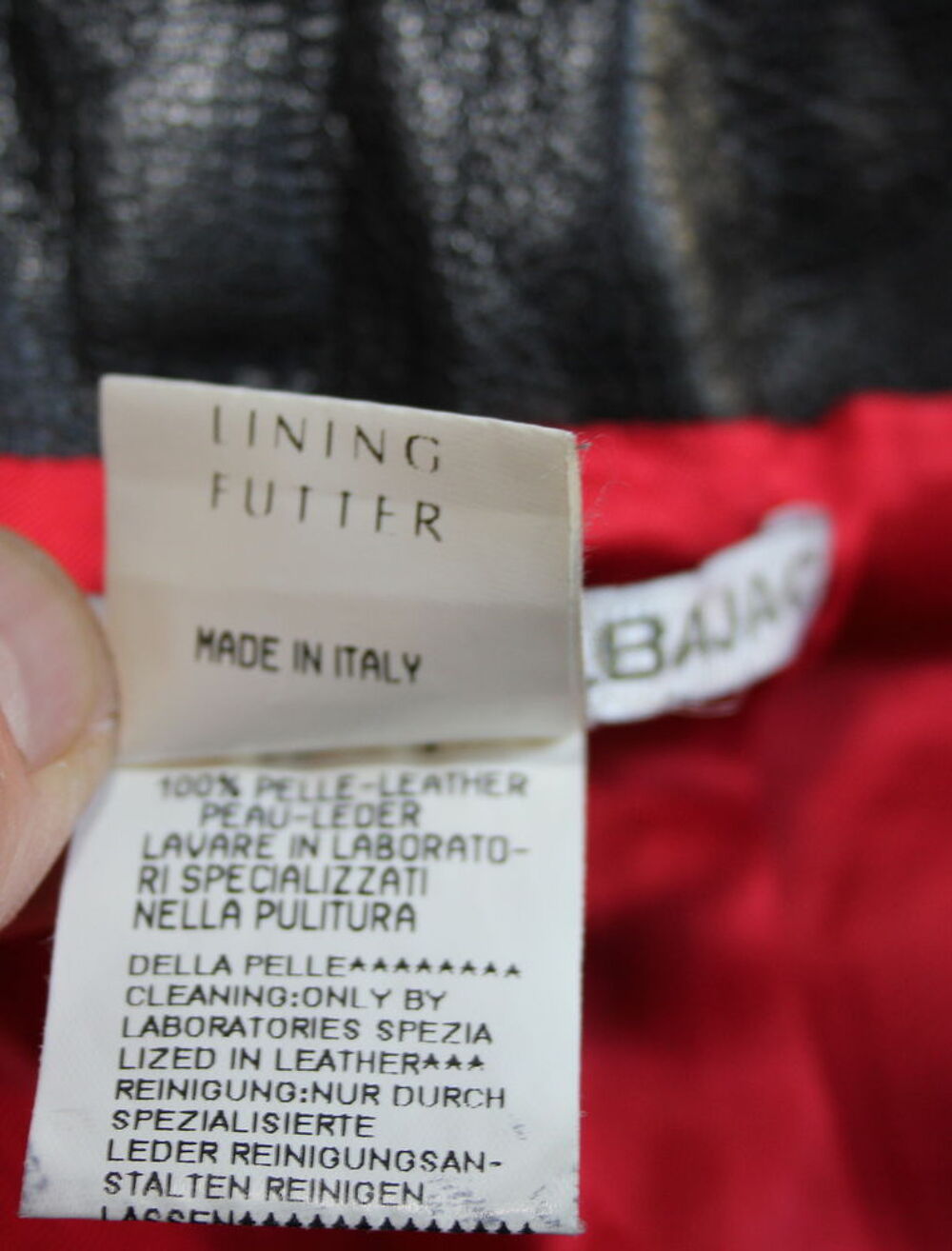 Pantalon cuir noir JC de CASTELBAJAC T.36 Vêtements