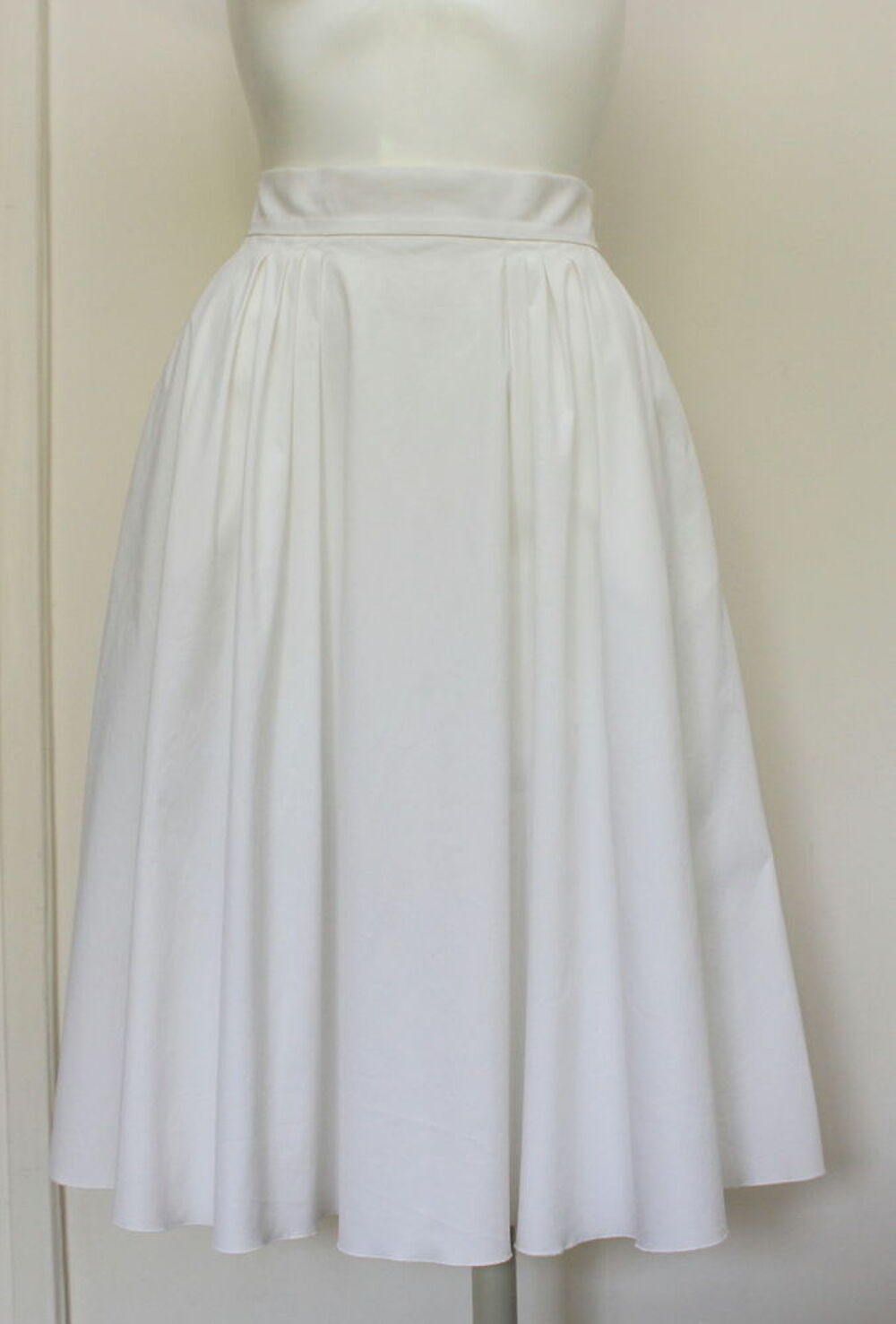 Jupe blanche PRADA T.38 Fr Vêtements