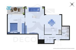  Appartement à vendre 2 pièces 43 m²