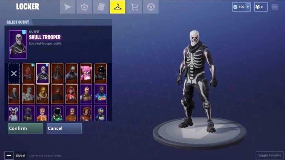 Compte fortnite Skull trooper ! Consoles et jeux vidéos