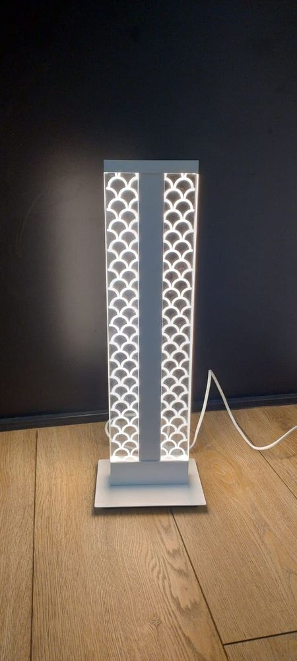 lampe blanche Décoration