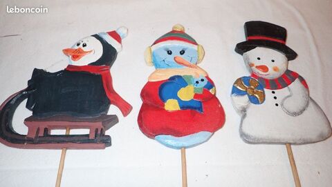 D�coration en bois sur pique 15 Alb� (67)