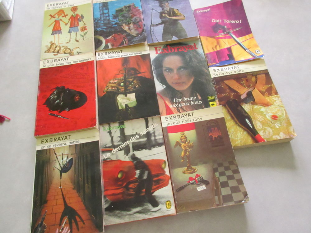 Livres de poche EXBRAYAT Livres et BD