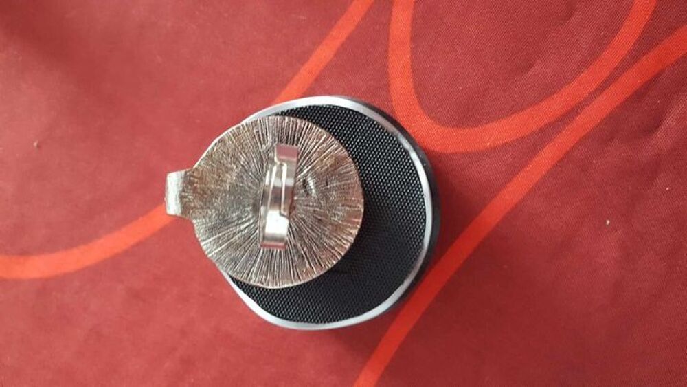  Grosse bague r&eacute;glable boucle artisanale neuve pierre N&deg; 129 Bijoux et montres