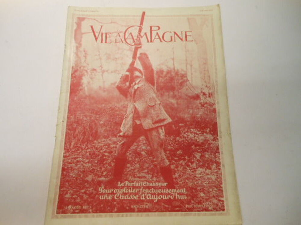 VIE A LA CAMPAGNE N&deg; exceptionnel aout 1923 pa67 Livres et BD