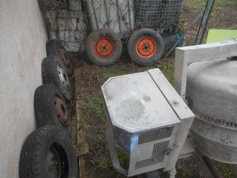 Paire de pneus tracteur ou remorque agricole en 16'' pouces Jardin