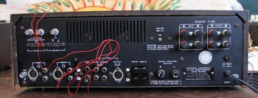 Rare ampli-tuner NATIONAL PANASONIC A8500 Audio et hifi