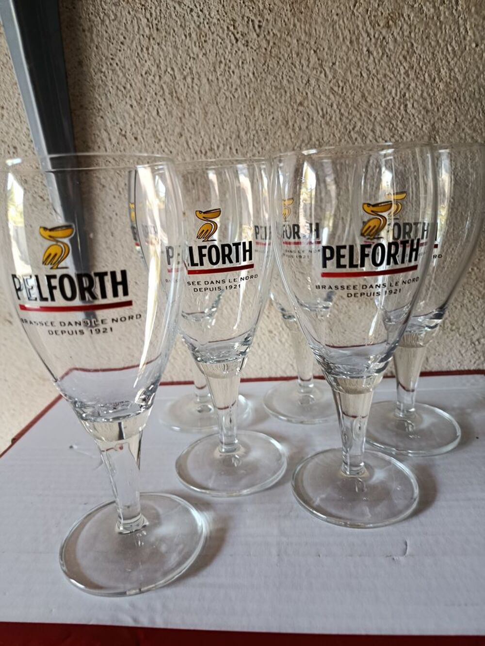 lot de verres a biere Décoration