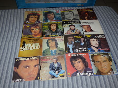 Vinyles 45 tours Michel Sardou. 40 Saint-Beno�t (97)