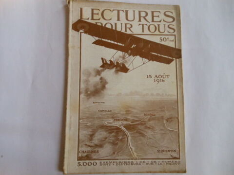 lecture pour tous du 15 aout 1916 pa82 5 Gr�zieu-la-Varenne (69)