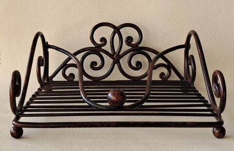 porte serviette de table en papier en m�tal couleur bois 5 Carnon Plage (34)