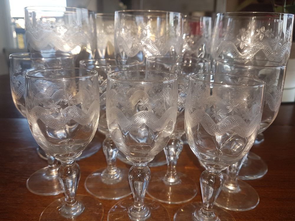 Verres de Vierzon Décoration