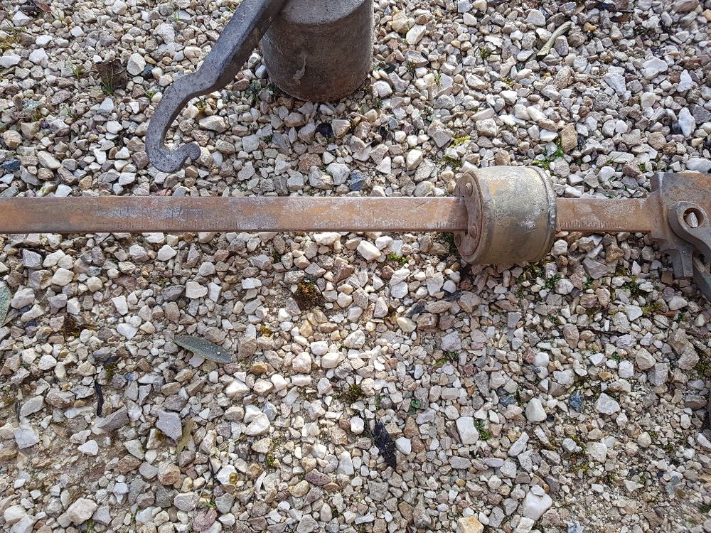 Balance romaine ancienne, en l'&eacute;tat Décoration
