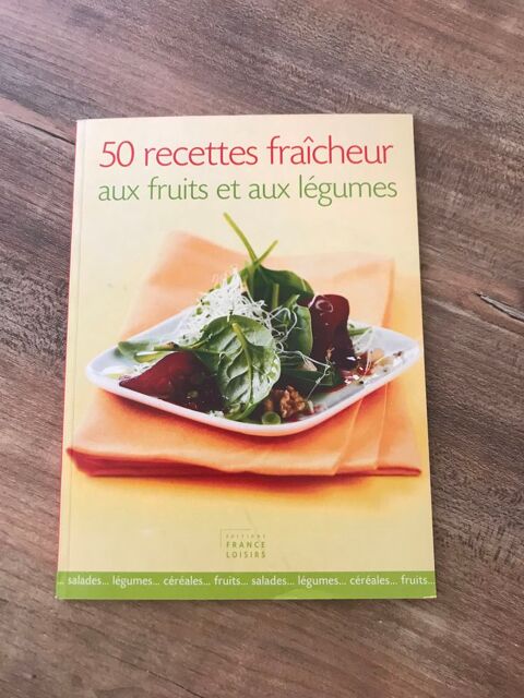 Livre    50 recettes fracheur aux fruits et aux l 3 Saleilles (66)