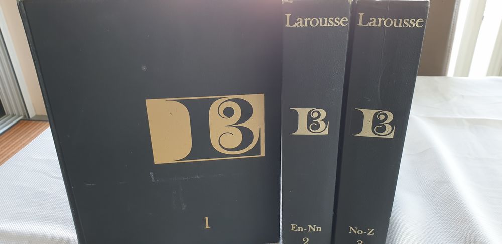 LAROUSSE 3 VOLUMES ILLUSTRE COULEUR 1974 Livres et BD