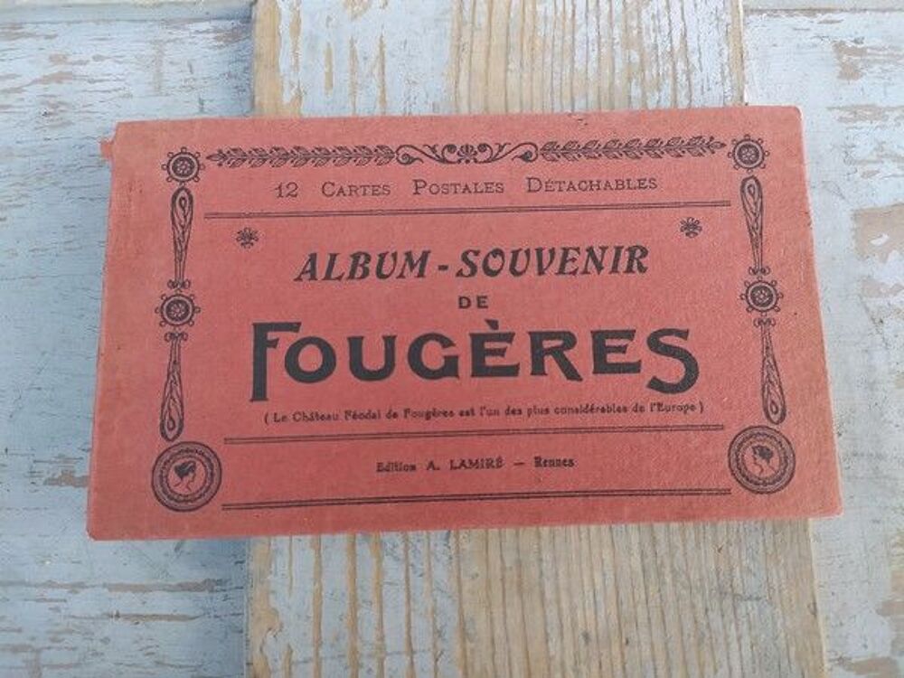 Album 12 Cartes Postales Anciennes de Foug&egrave;res 
