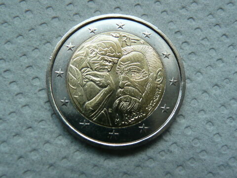 Pi�ce deux euros 2017 Auguste Rodin RF 3 Bordeaux (33)