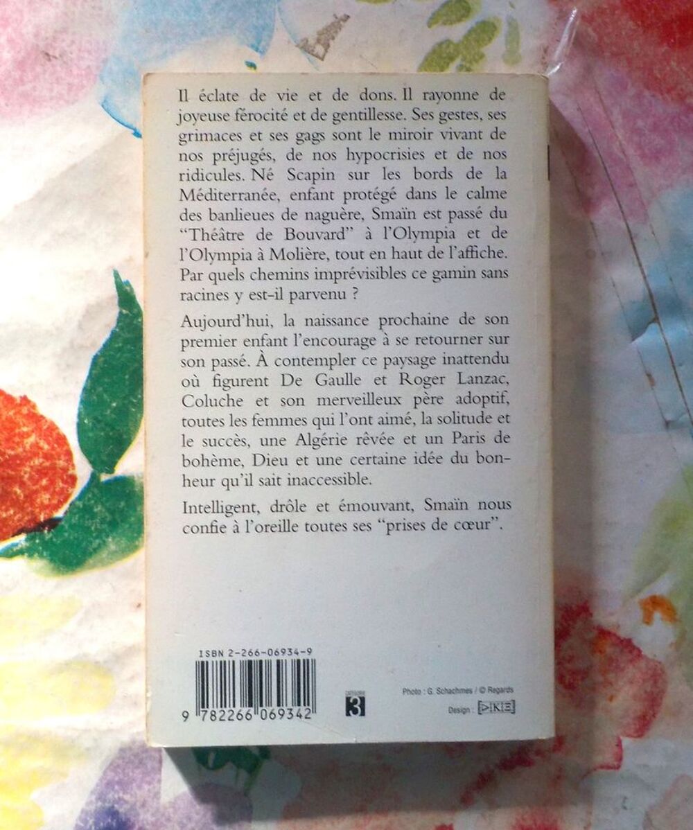 ECRIS-MOI par SMAIN Ed. Pocket Livres et BD