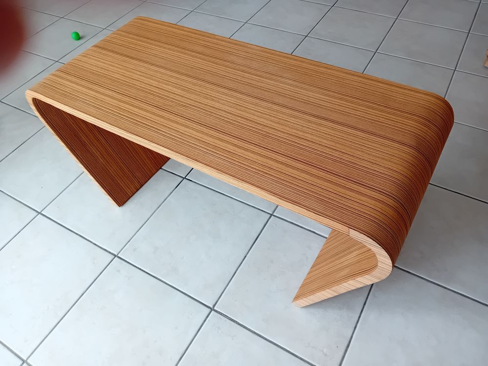 Table basse Zebrano Décoration