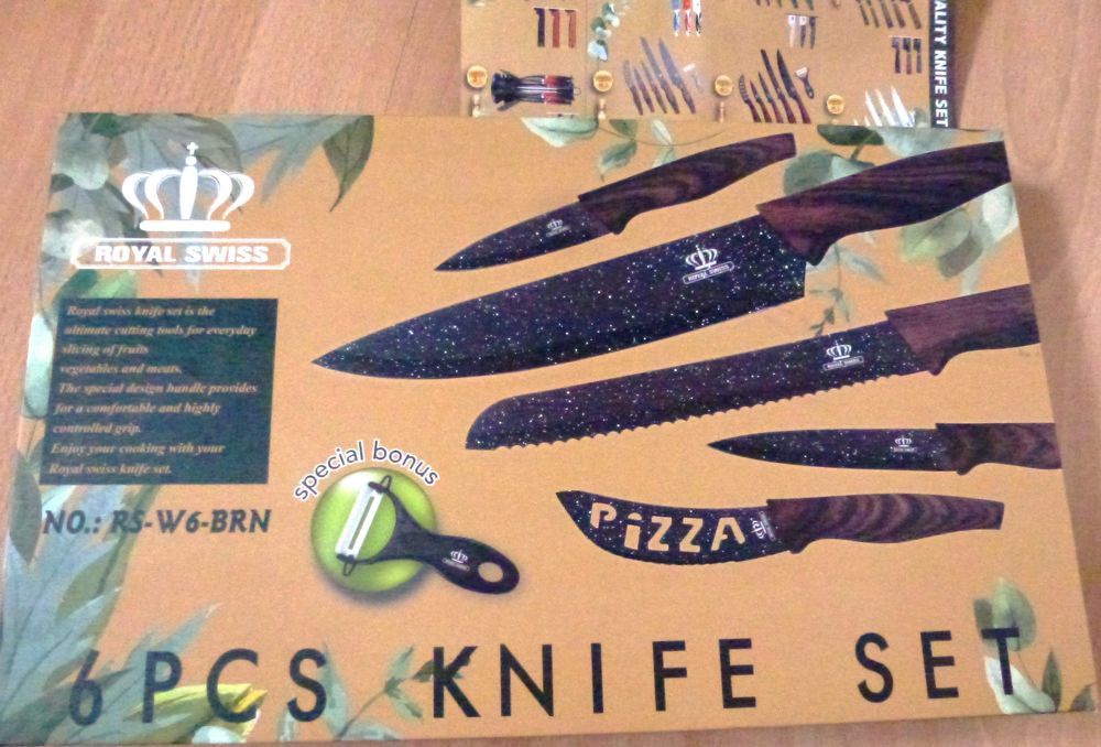 Couteaux Cuisine Royal Swiss Knife Set 6 pi&egrave;ces (59710) Cuisine