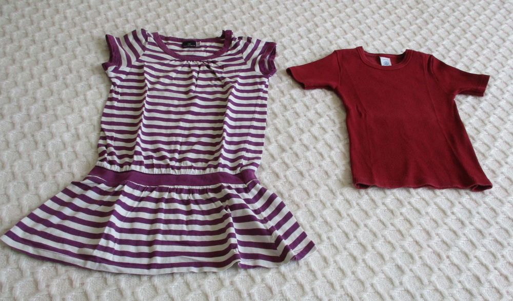  2 VETEMENTS FILLE 6 - 7 ANS Puriculture