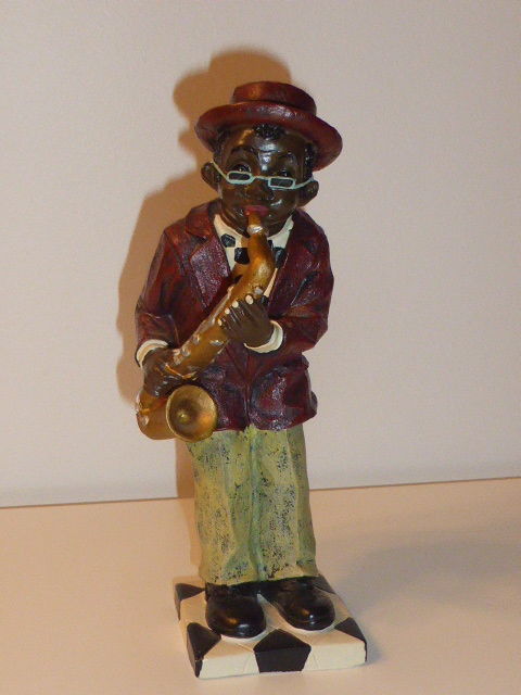 Statuette en résine joueur de jazz saxophone 7 Rueil-Malmaison (92)
