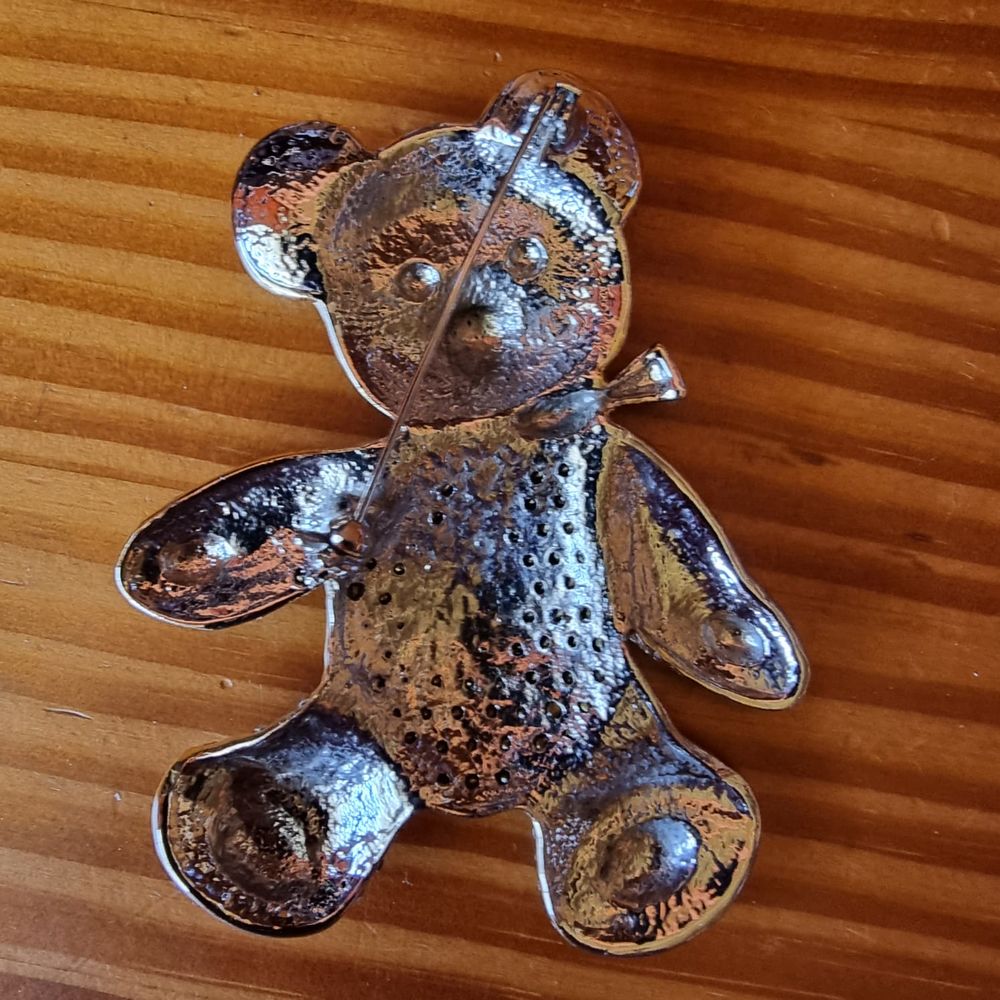 Broche Koala en strass et dor&eacute;e Bijoux et montres