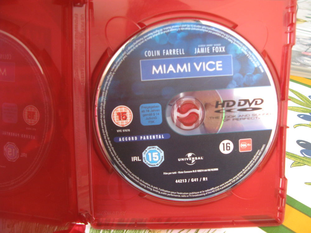 Miami Vice deux flics a Miami DVD et blu-ray