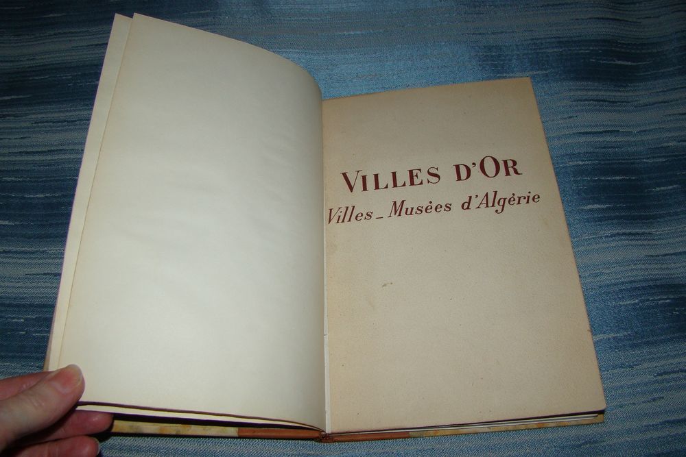 Villes d'Or - Villes- Mus&eacute;es d'Alg&eacute;rie 1951
Livres et BD