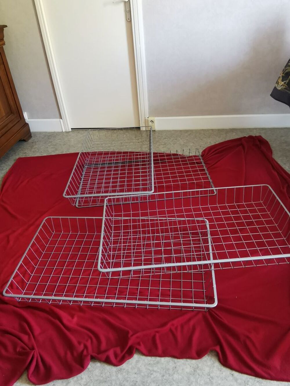 10 PANIERS DE RANGEMENT 42 EUROS OU BIEN VENDU A L'UNITE
Décoration