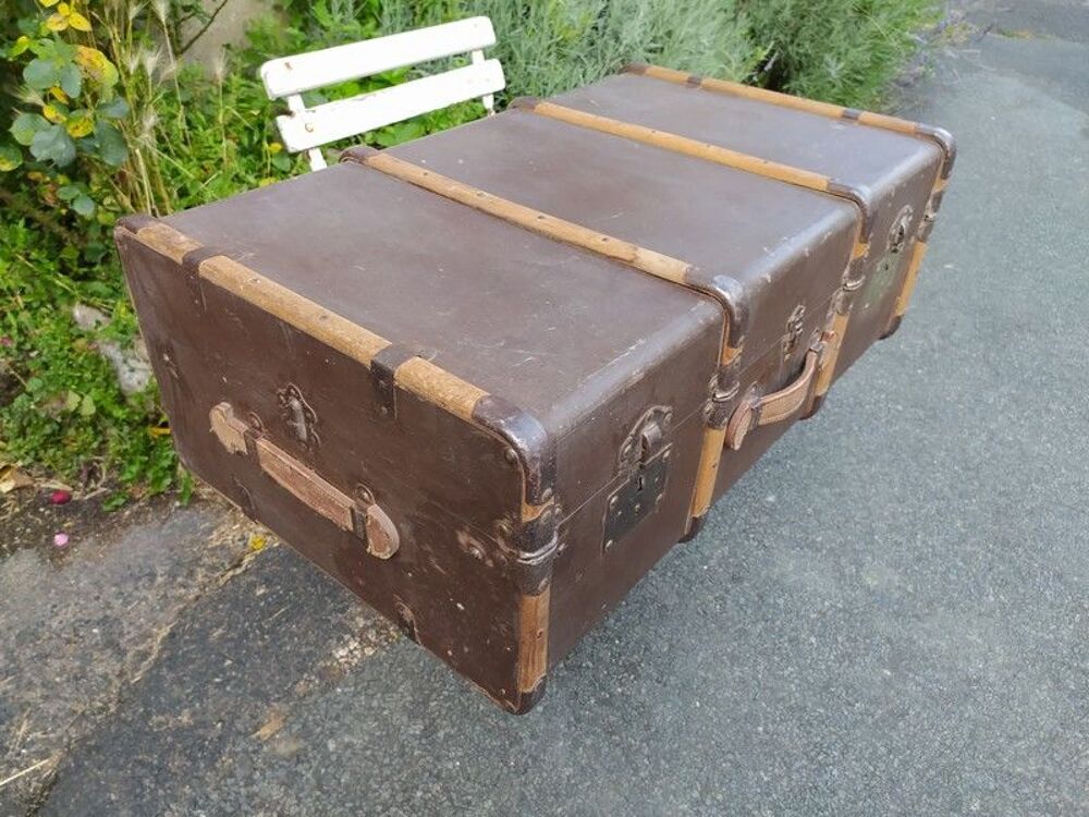 Ancienne Valise Malle de Voyage Meubles