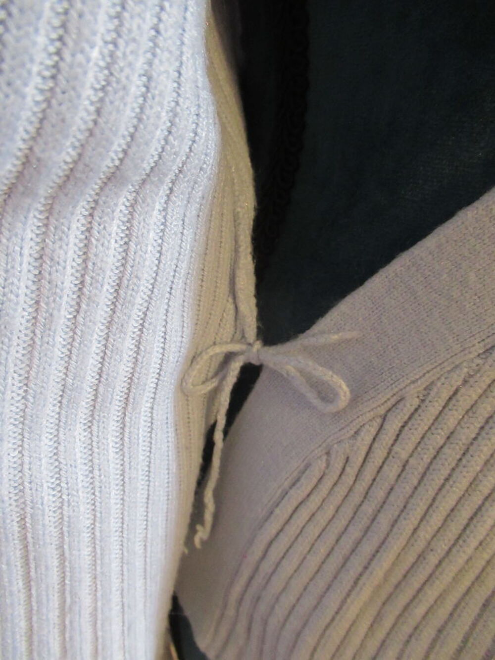 Cache-Coeur bleu clair - Taille 38/40 Vêtements