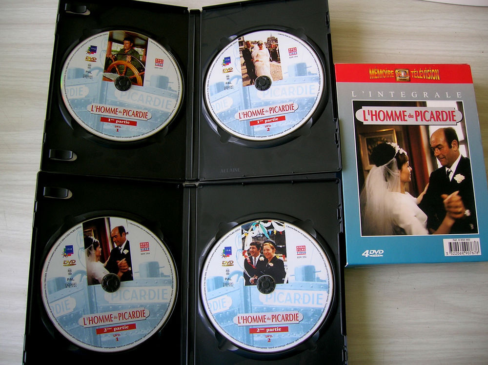 COFFRET L'HOMME DU PICARDIE L'Int&eacute;grale en 4 DVD DVD et blu-ray