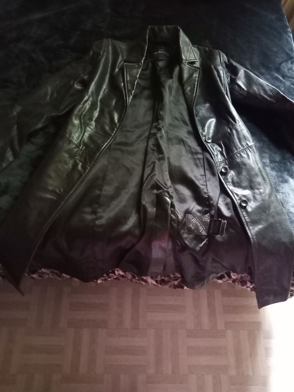 Manteau femme en cuir Vêtements