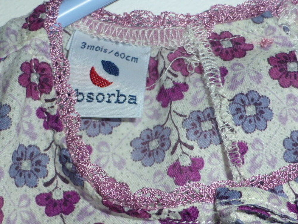 ABSORBA robe fleurie 3 mois Vêtements enfants