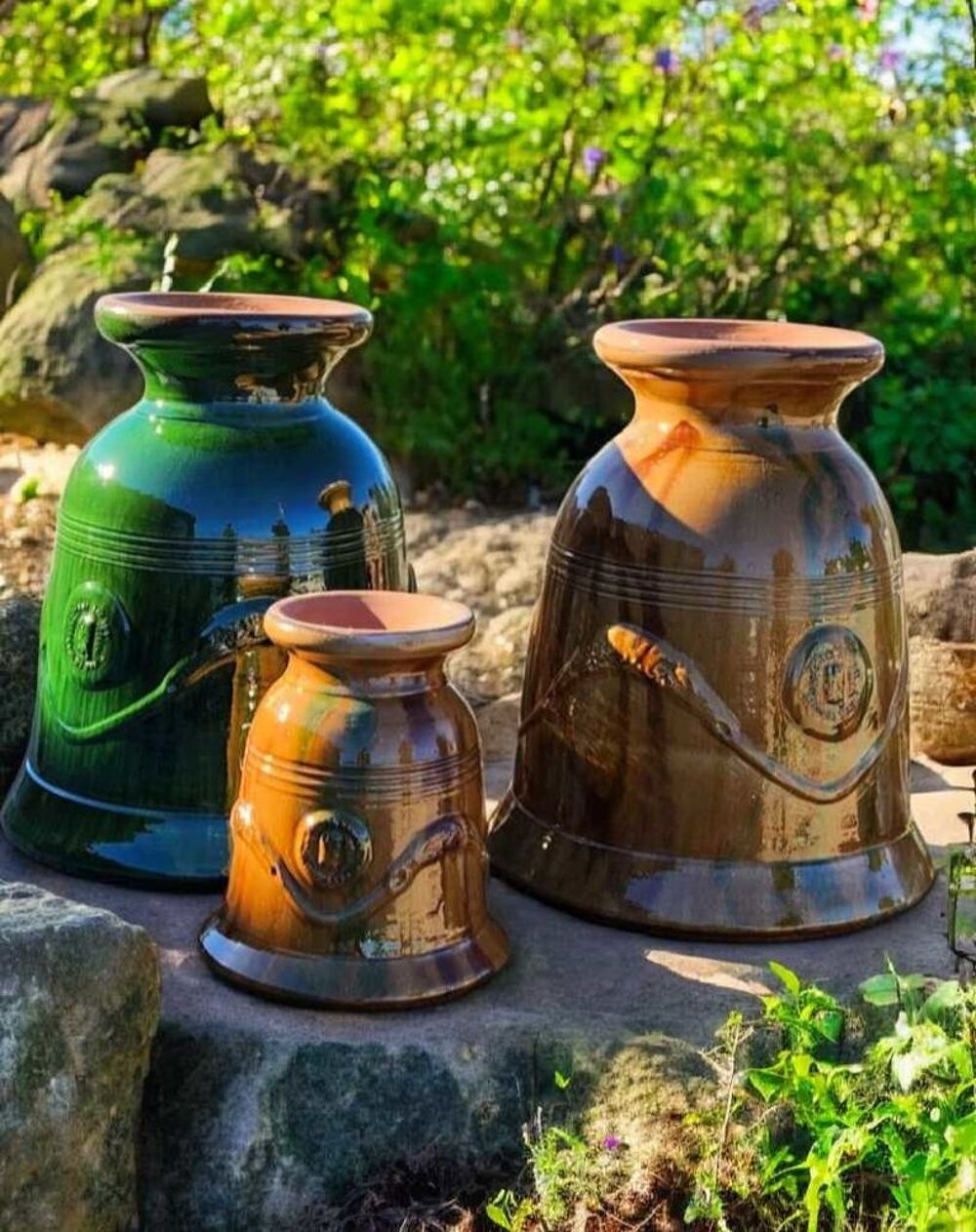 poteries vases vasques pots d'anduze jardinage jardin plantes arbres potasse fleur f Jardin