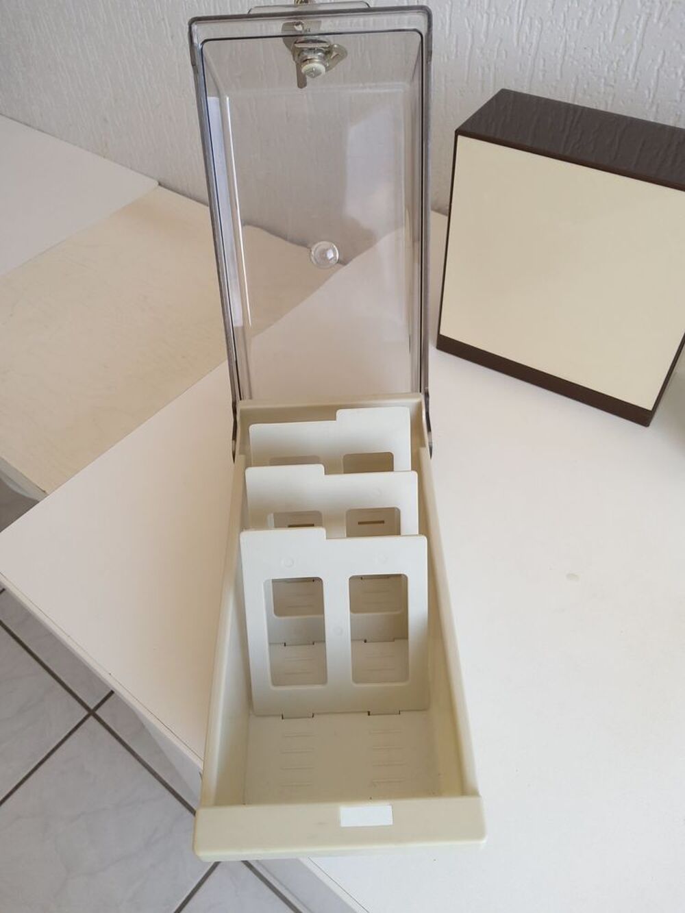 3 BOITES rangement diskettes Matériel informatique