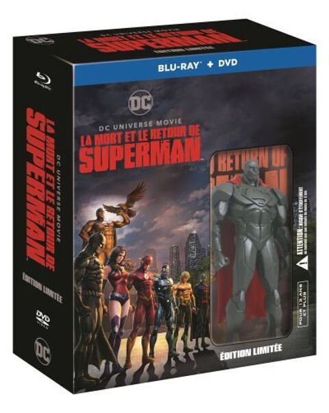 Coffret LA MORT ET LE RETOUR DE SUPERMAN (blu-ray/DVD) 20 Ervy-le-Châtel (10)