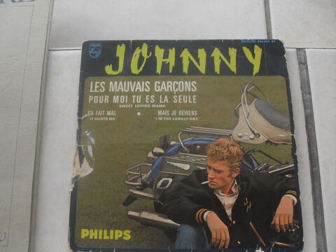disque  Johnny  les mauvais gar�ons 10 Saint-Germain-au-Mont-d'Or (69)