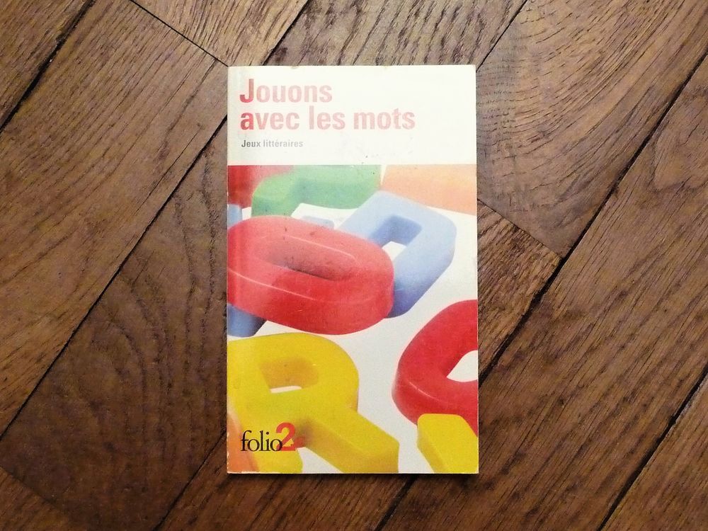 Jouons avec les Mots- Jeux Litt&eacute;raires- Julie Pujos Livres et BD