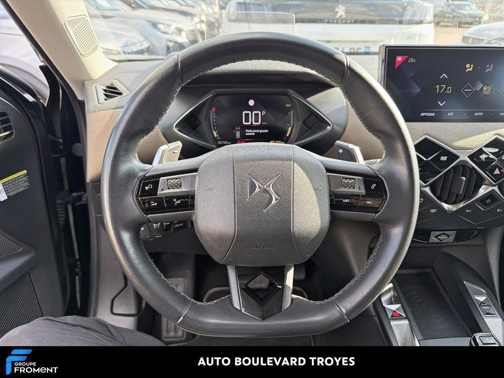 C3 DS3 Crossback PureTech 130 EAT8 Grand Chic 2019 occasion 10600 Barberey-Saint-Sulpice